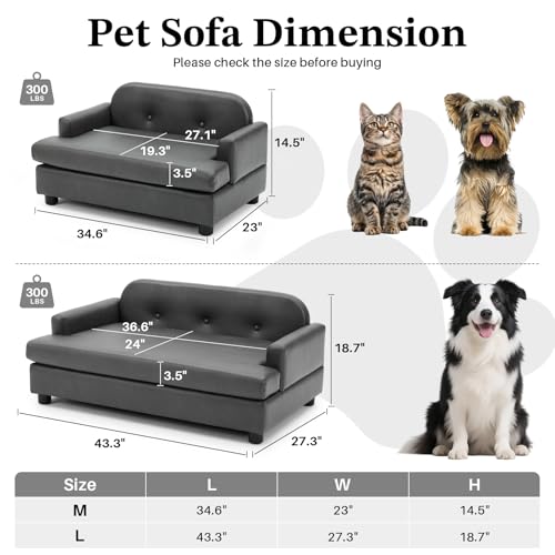 Luxury Orthopedic Pet Sofa Bed