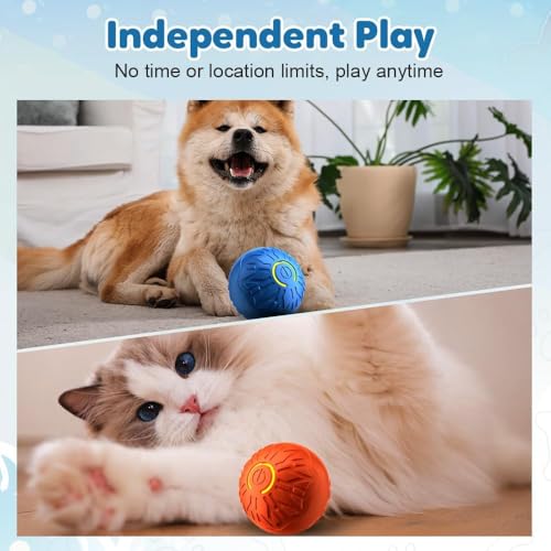 Automatic Rolling Dog Ball Toy