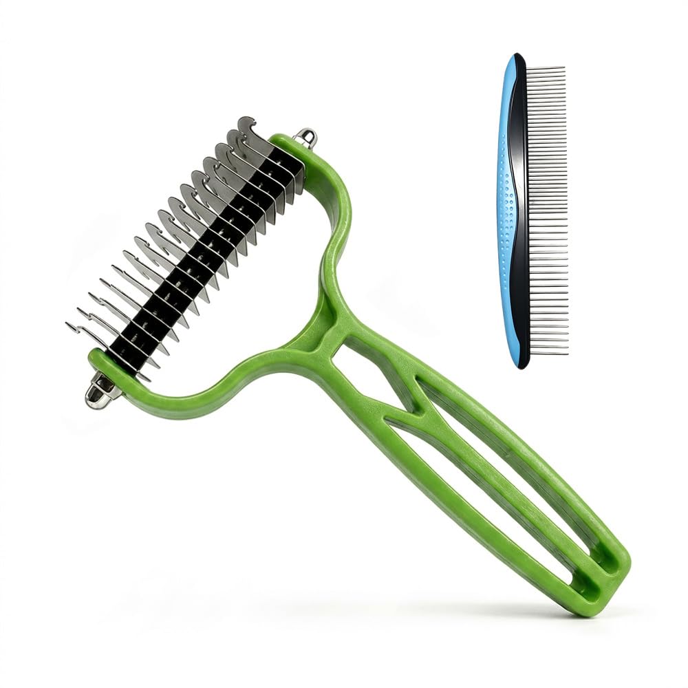 Double-Sided Dematting Comb