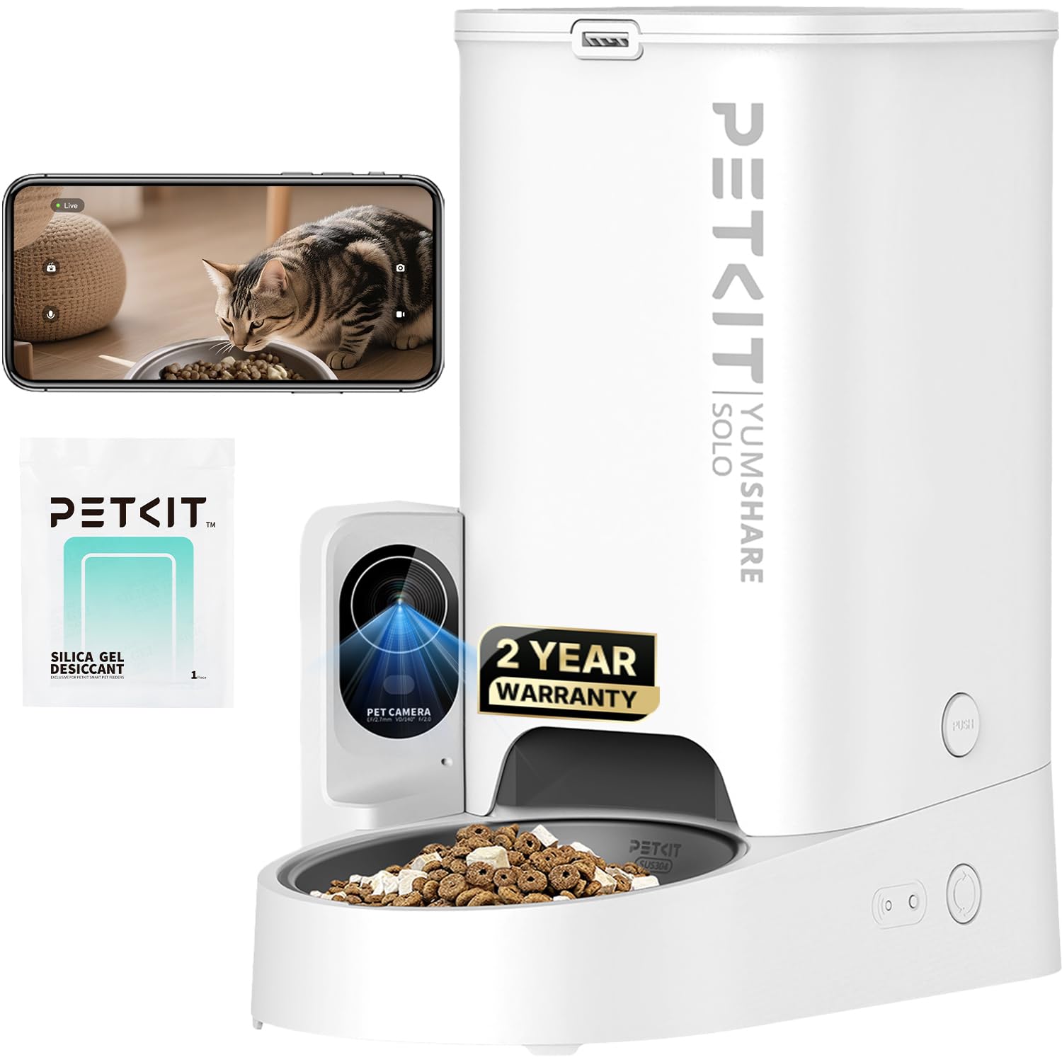Smart Pet Feeder with Camera