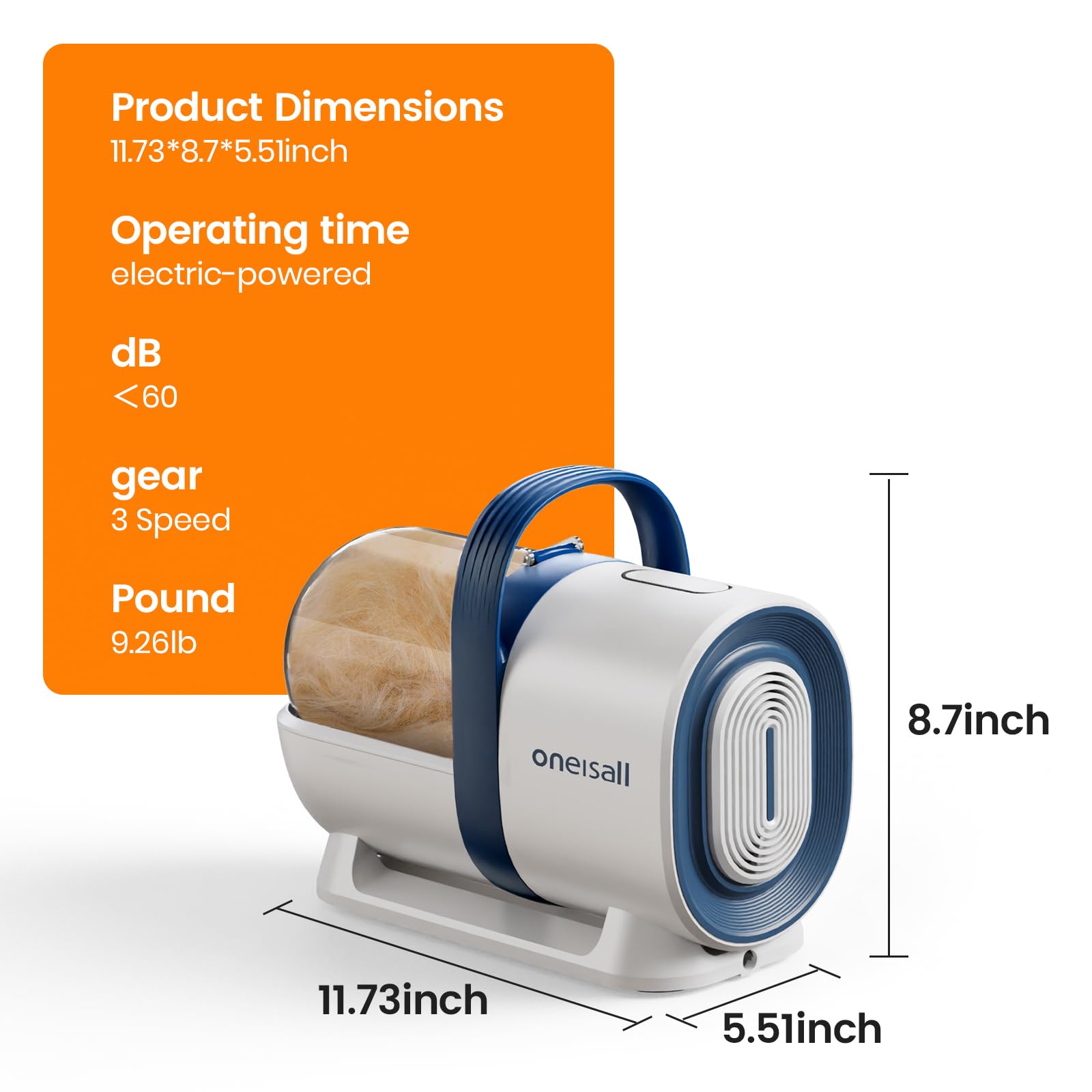 Pet Grooming Vacuum Kit