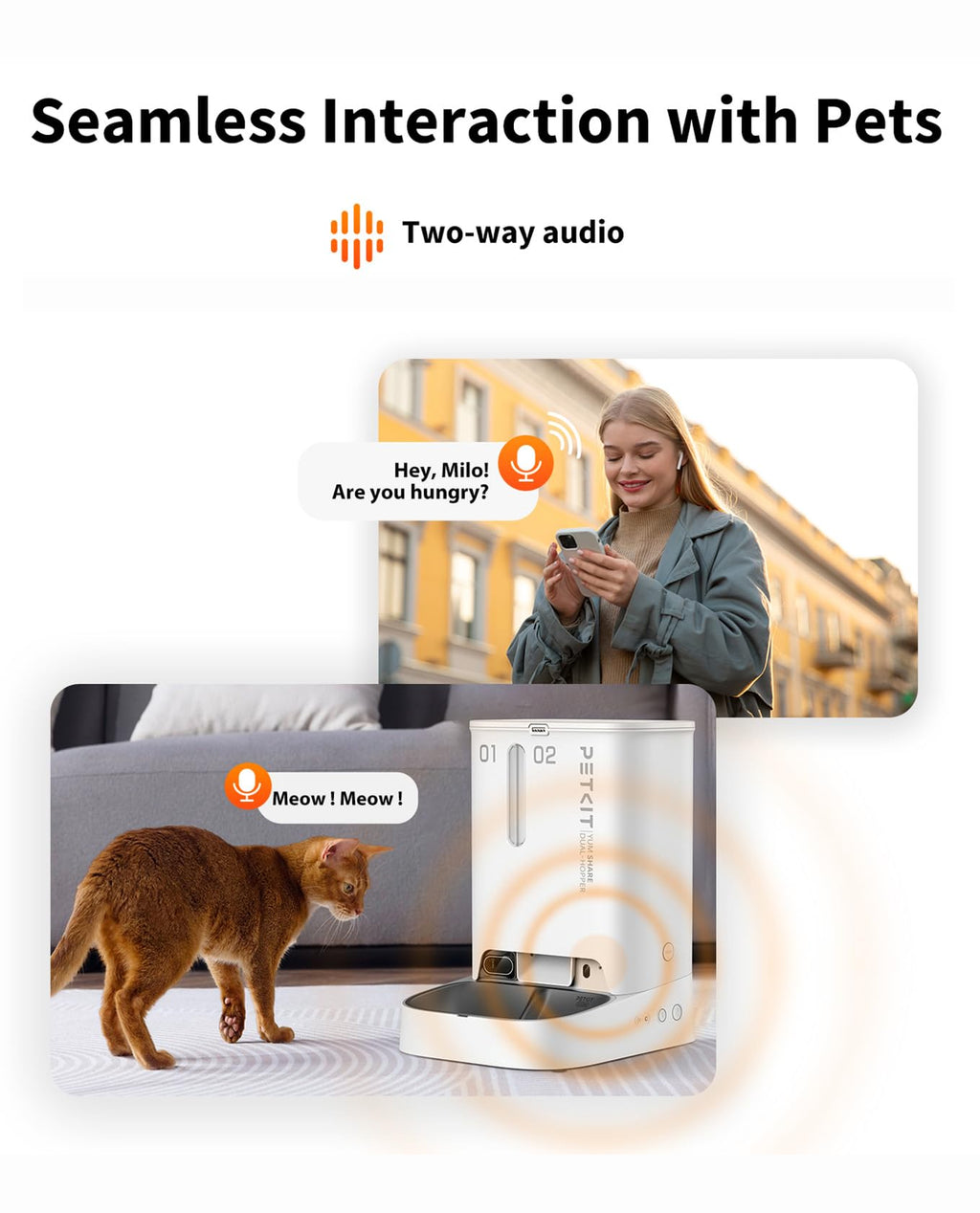 Smart Pet Feeder with Camera