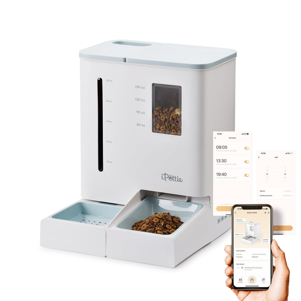 WiFi Pet Feeder & Waterer Set