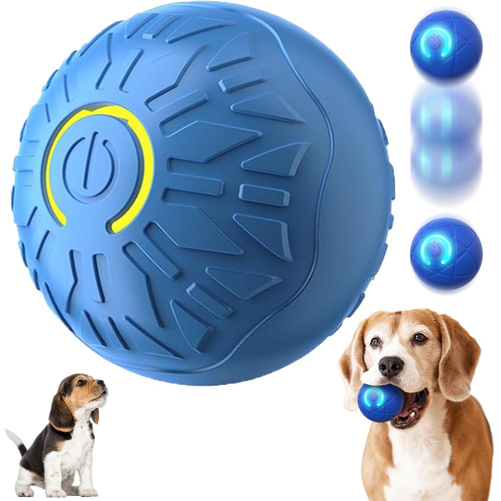 Automatic Rolling Dog Ball Toy