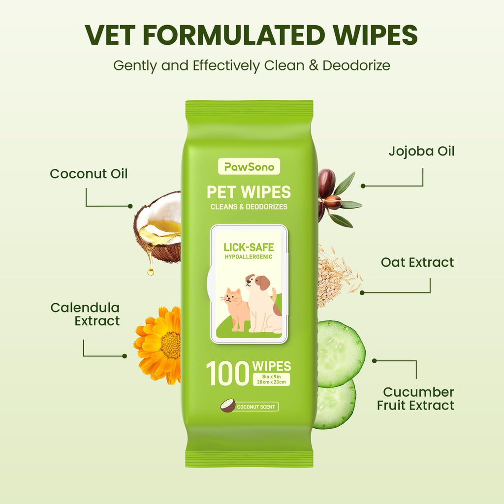 PawSono Grooming wipes