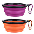 Collapsible Pet Travel Bowls Set