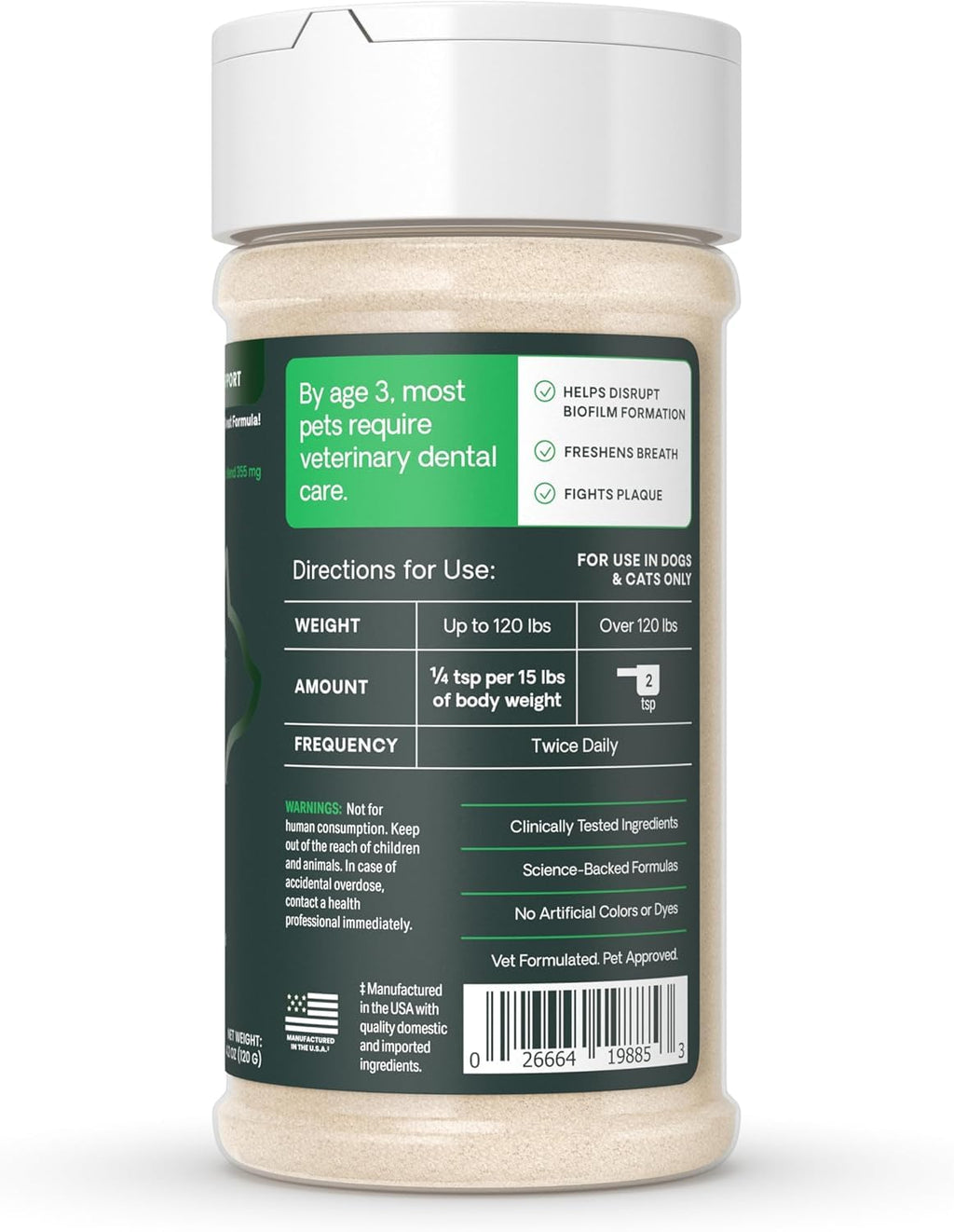 VetriScience Dental Care Powder