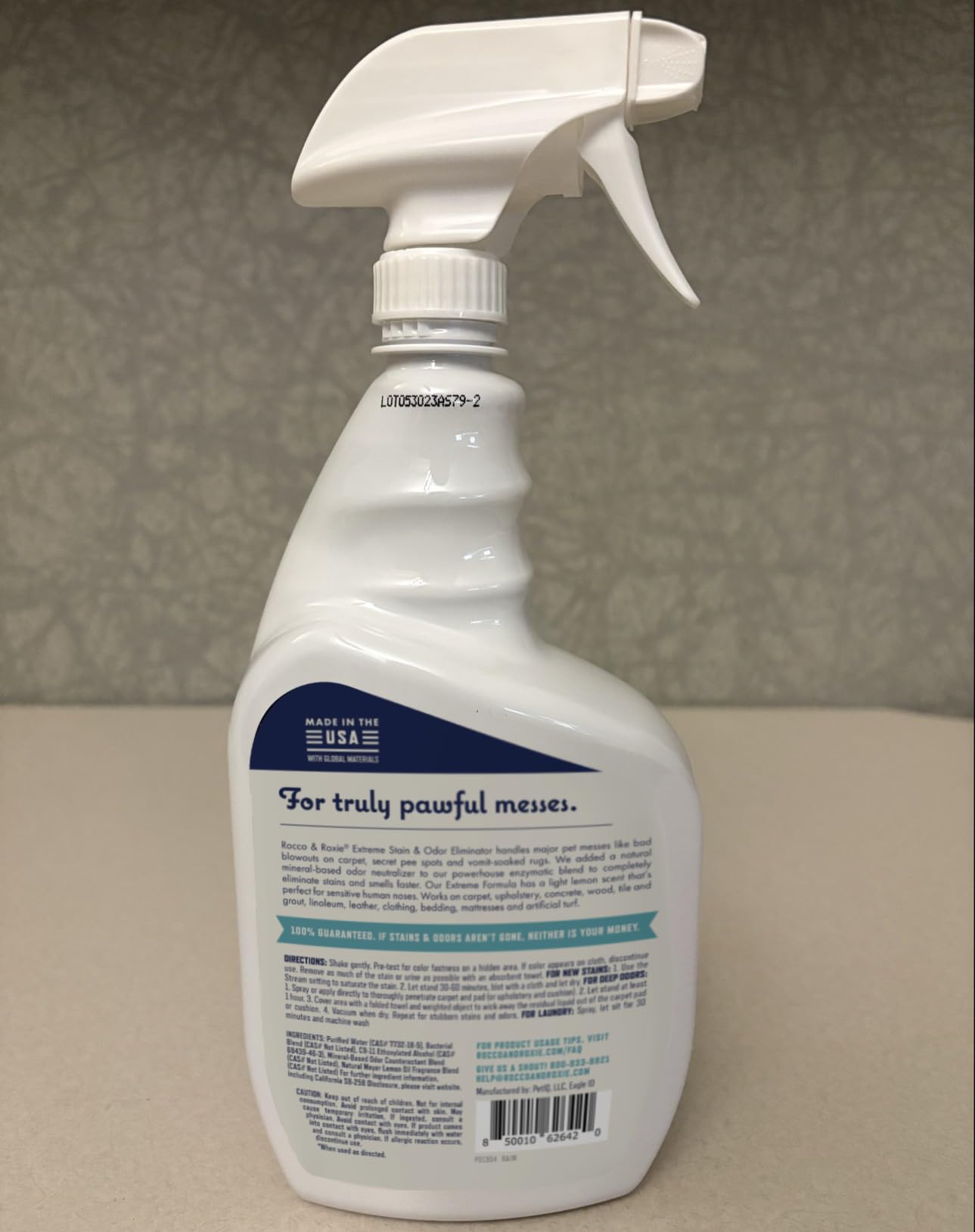 Enzyme Pet Stain & Odor Remover