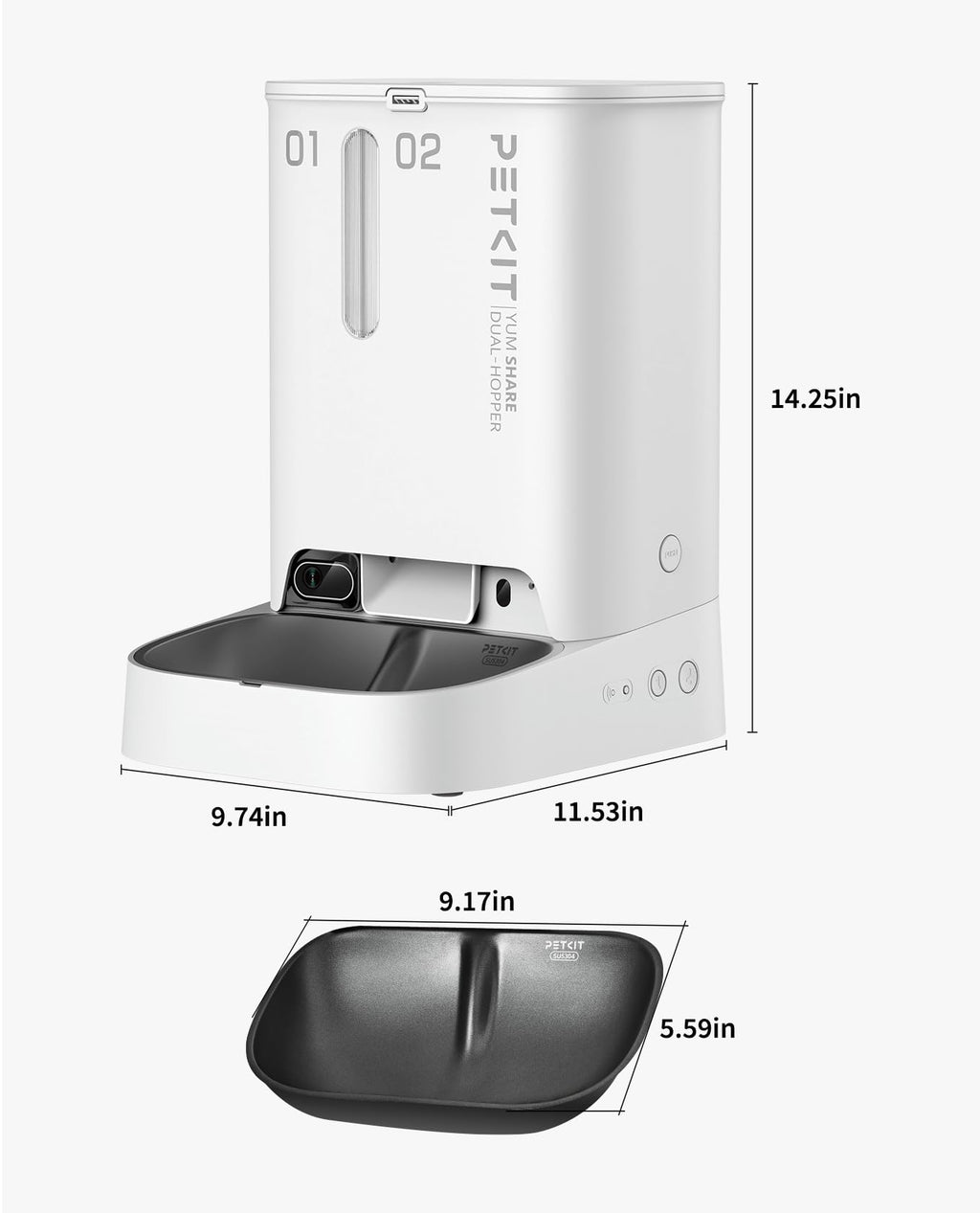 Smart Pet Feeder with Camera