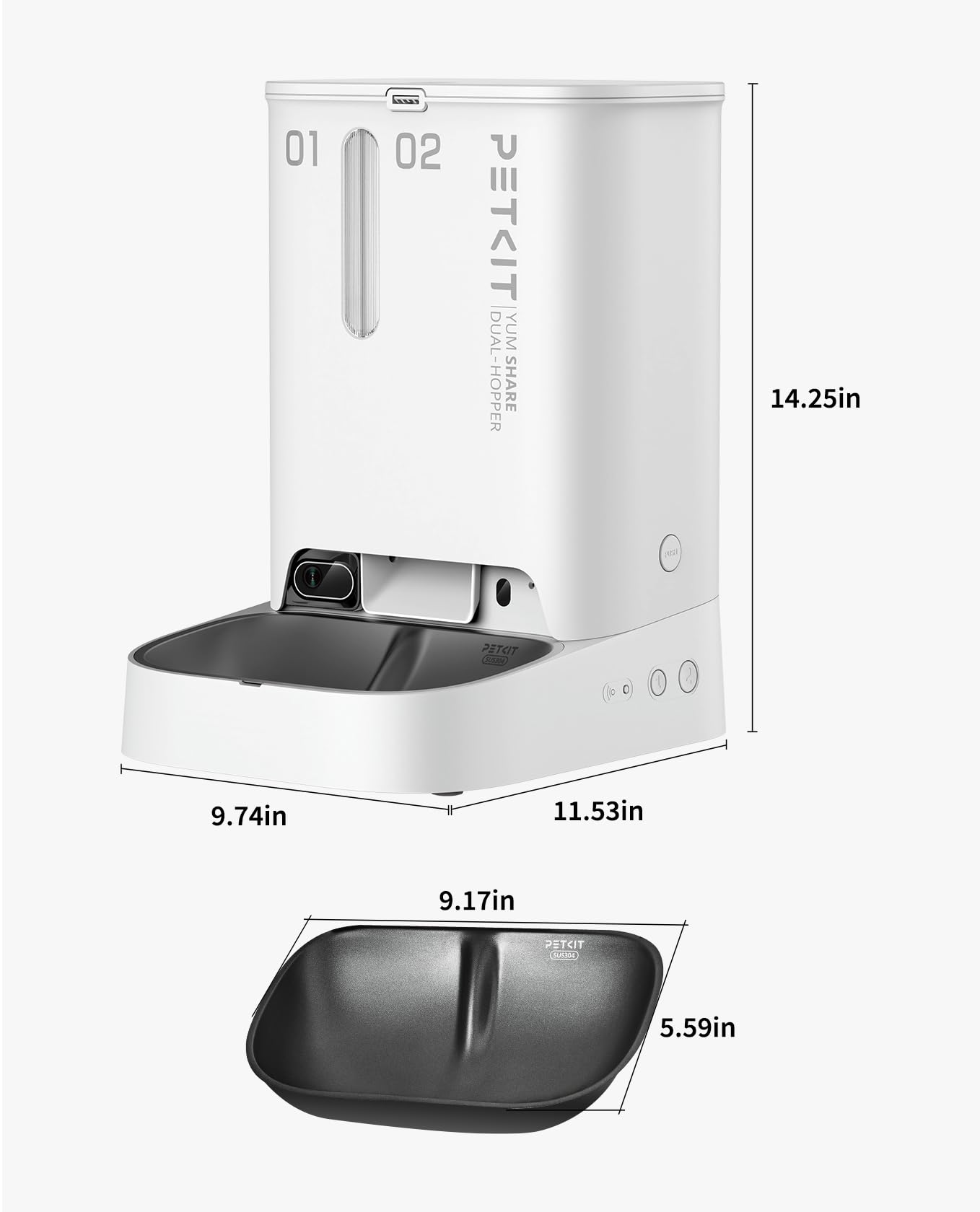 Smart Pet Feeder with Camera