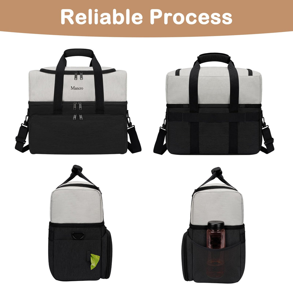 Dual Layer Dog Travel Bag
