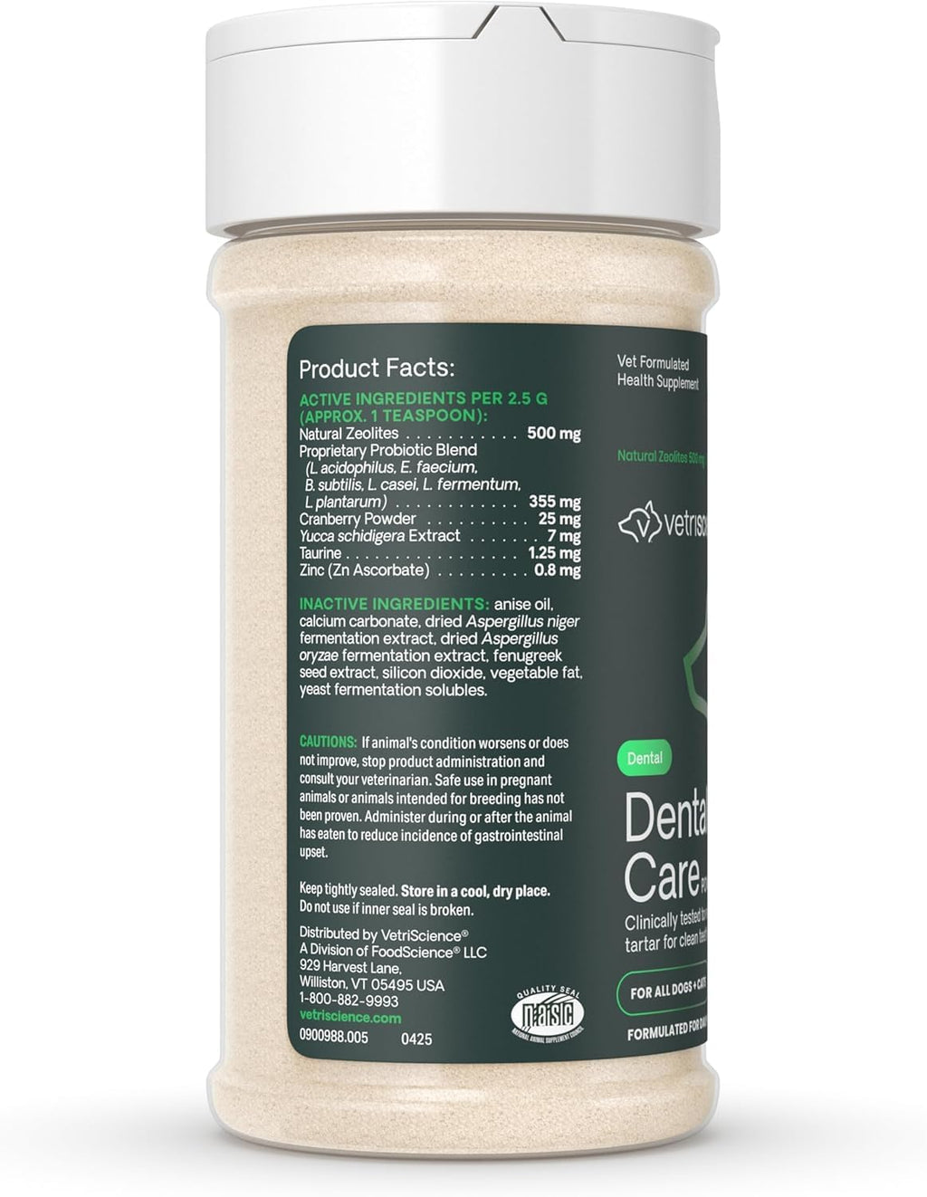 VetriScience Dental Care Powder
