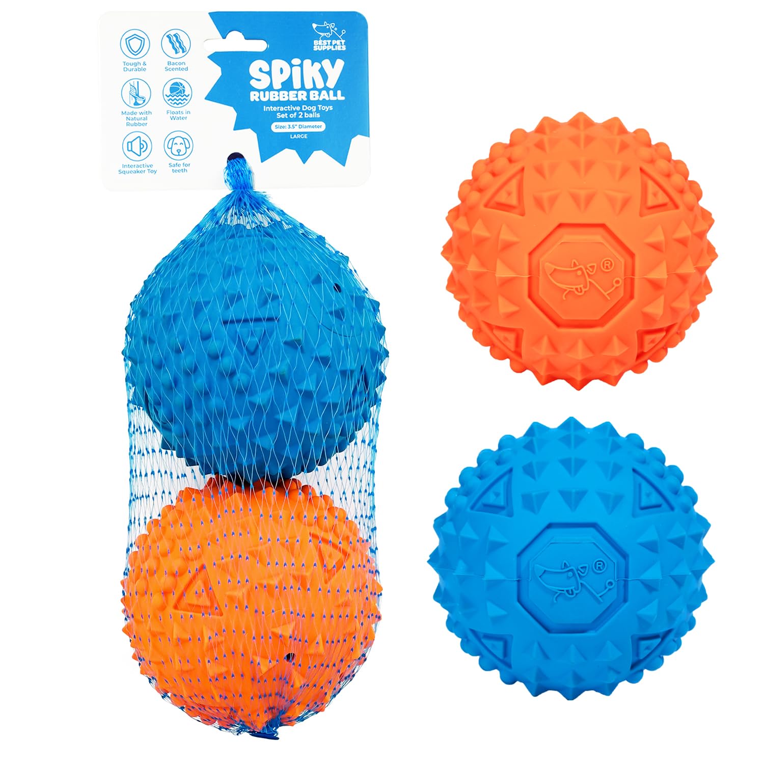 Interactive Squeaky Dog Toy