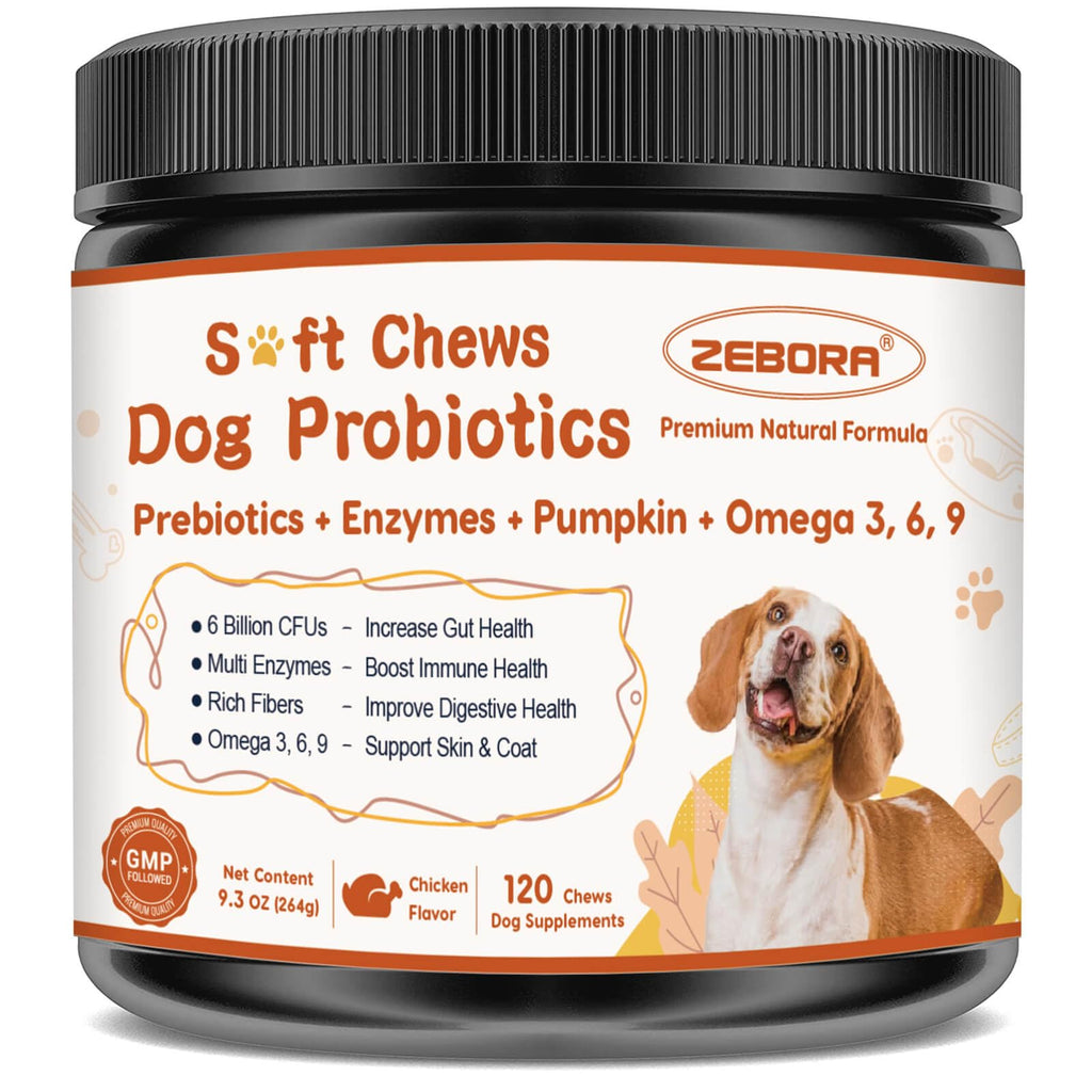 Dog Probiotics with Pumpkin & Fish Oil