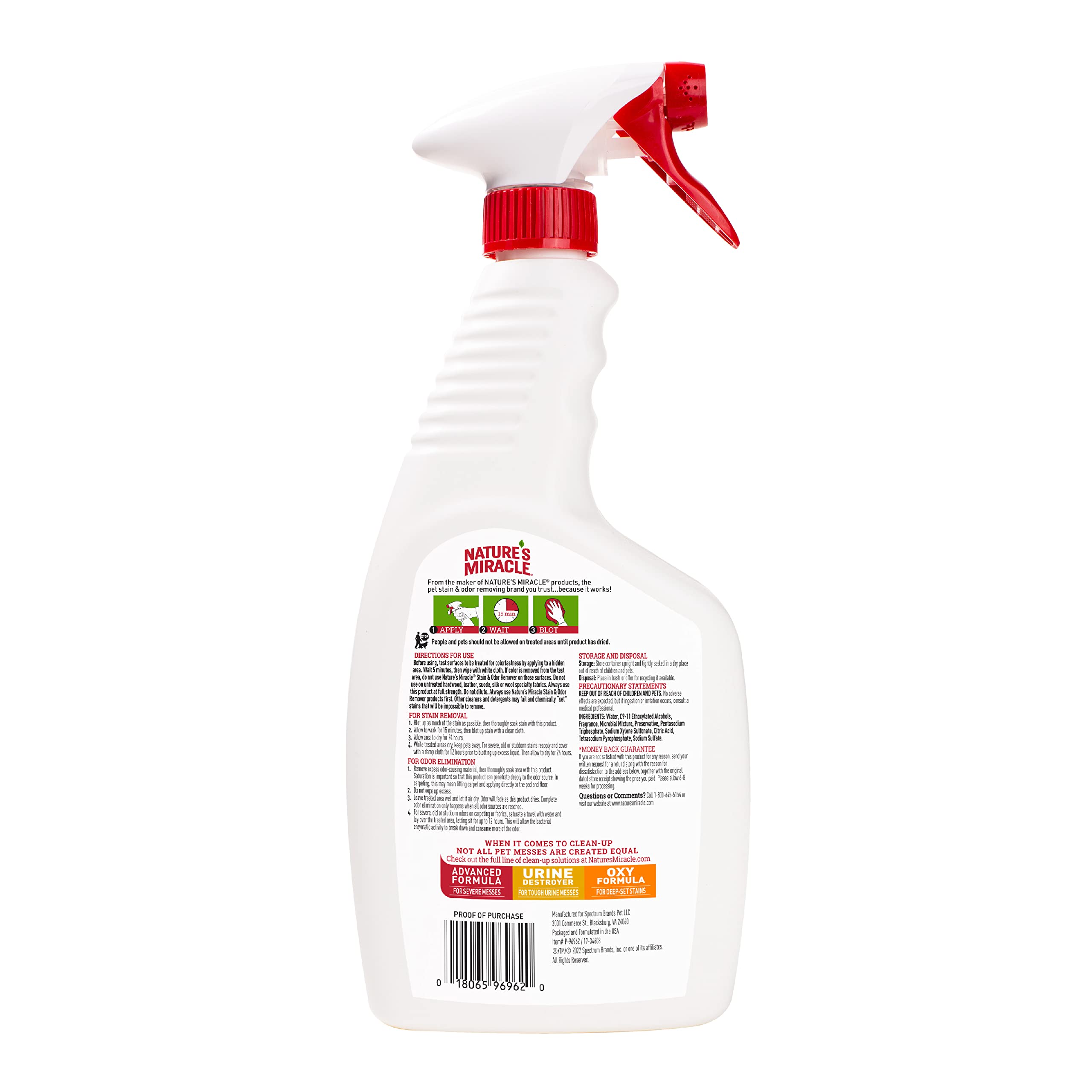 Nature's Miracle Dog Stain and Odor Remover