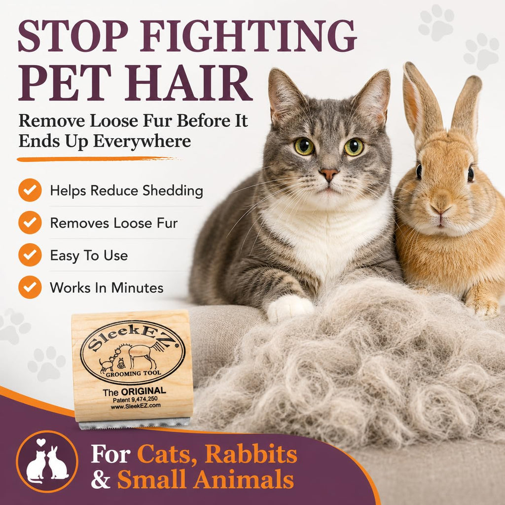 Pet Hair Removal Grooming Brush