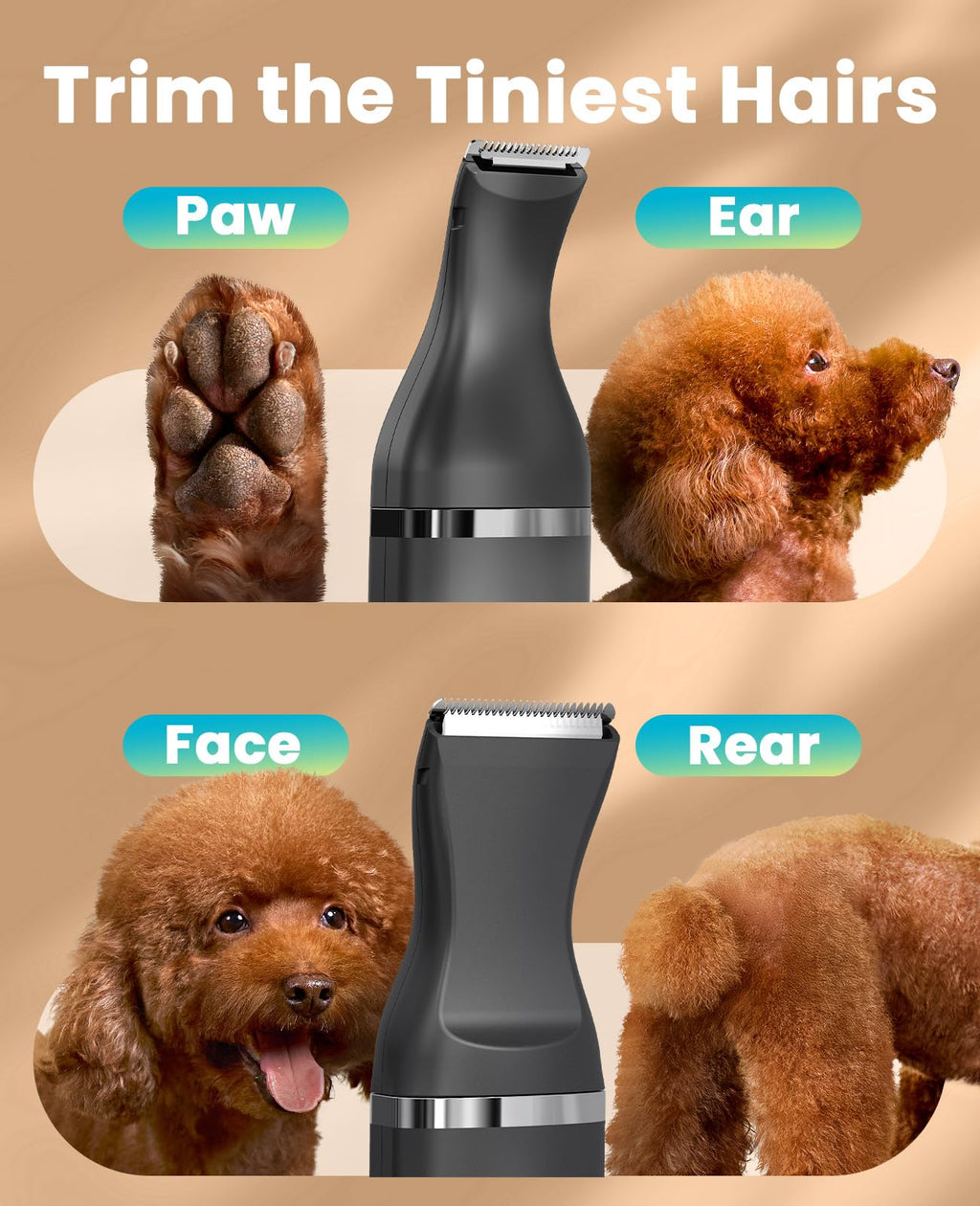 Cordless Pet Paw Trimmer
