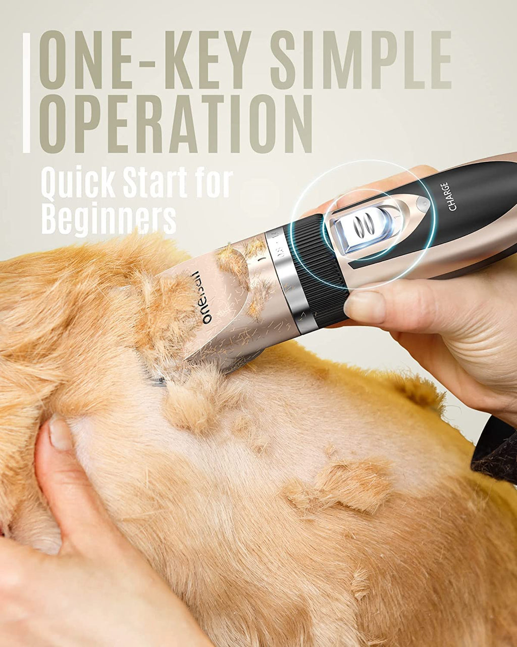Cordless Pet Grooming Clippers