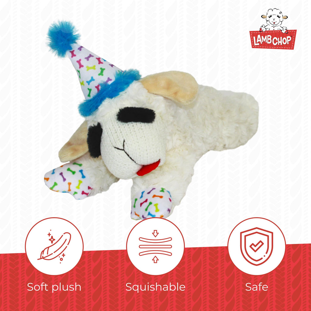 Squeaky Plush Dog Toy