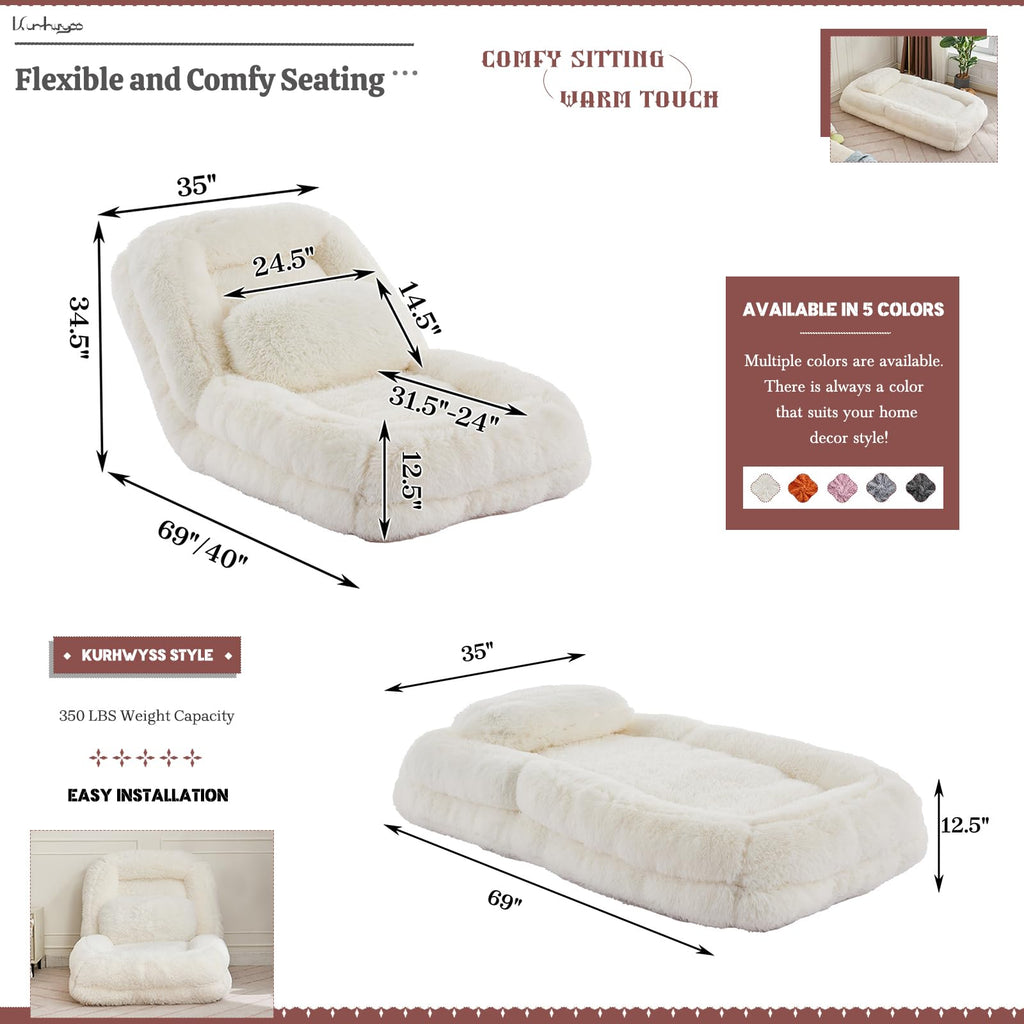 Convertible Human Dog Bed