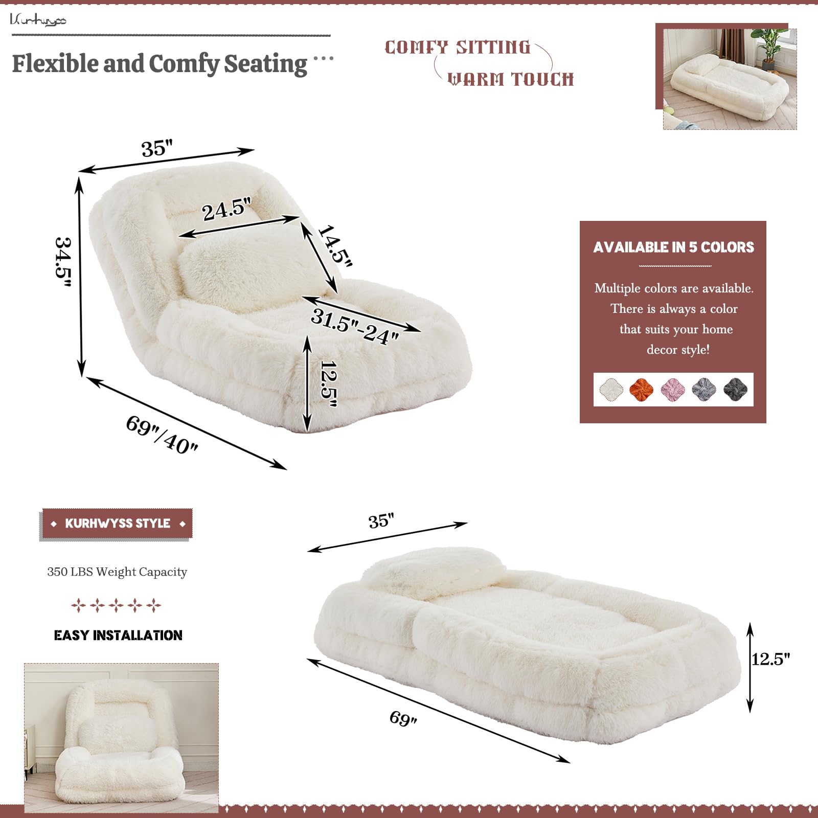 Convertible Human Dog Bed
