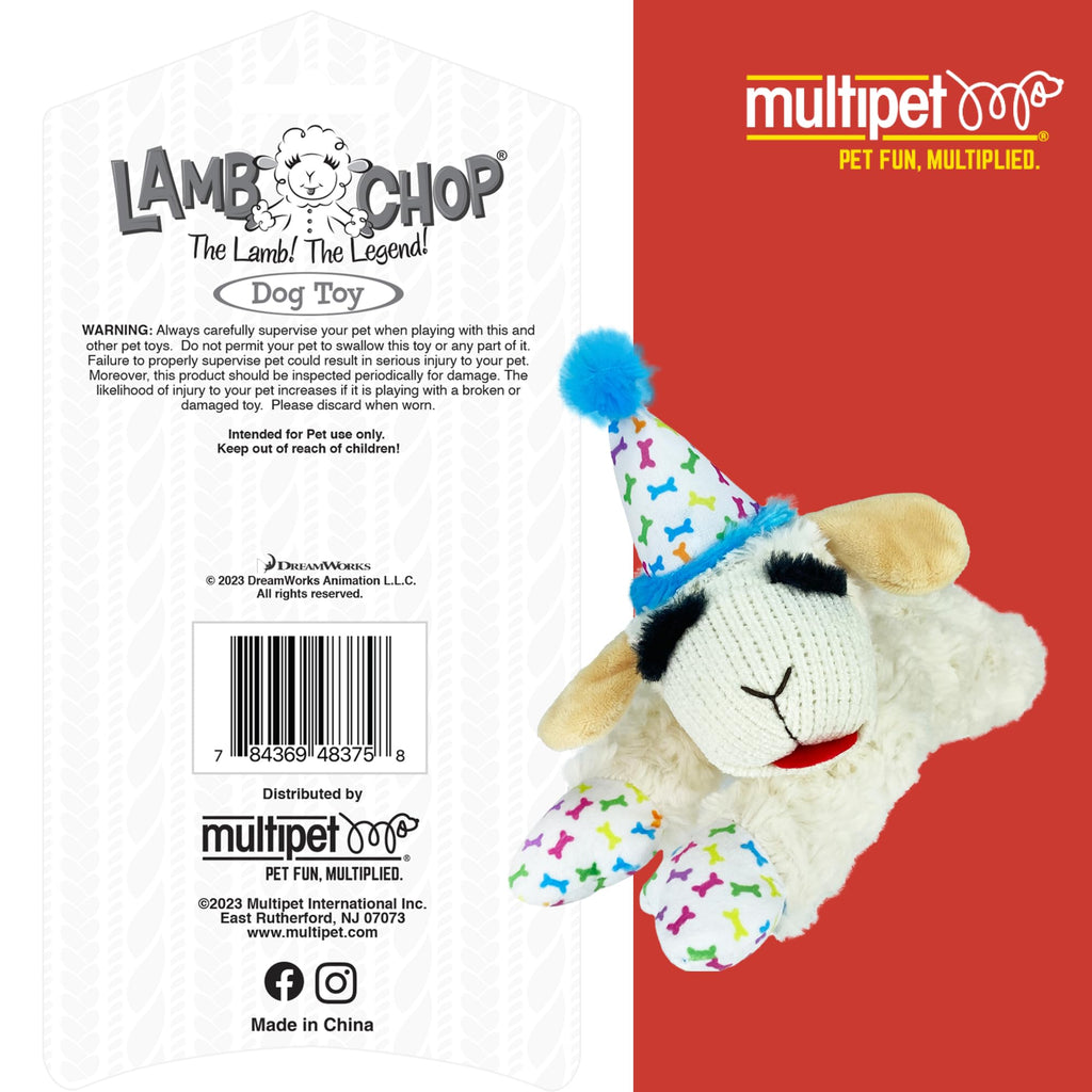 Squeaky Plush Dog Toy