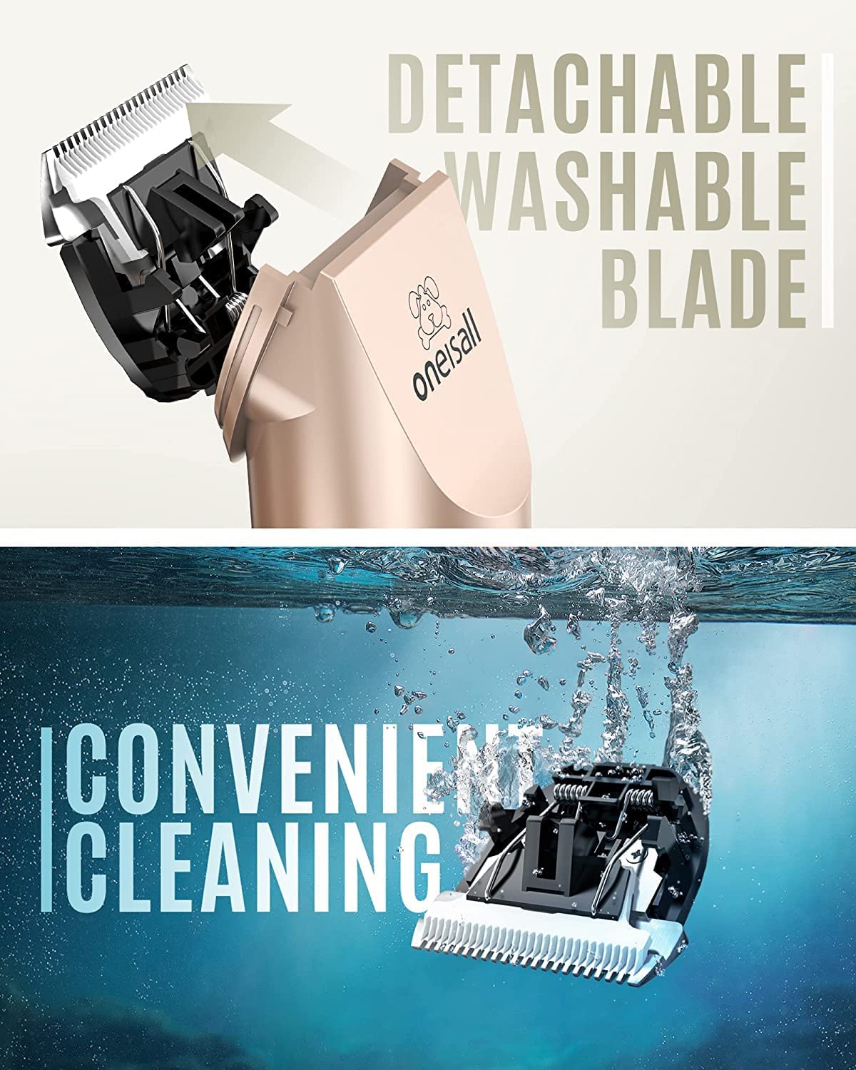 Cordless Pet Grooming Clippers