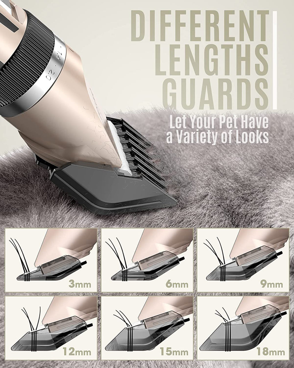 Cordless Pet Grooming Clippers