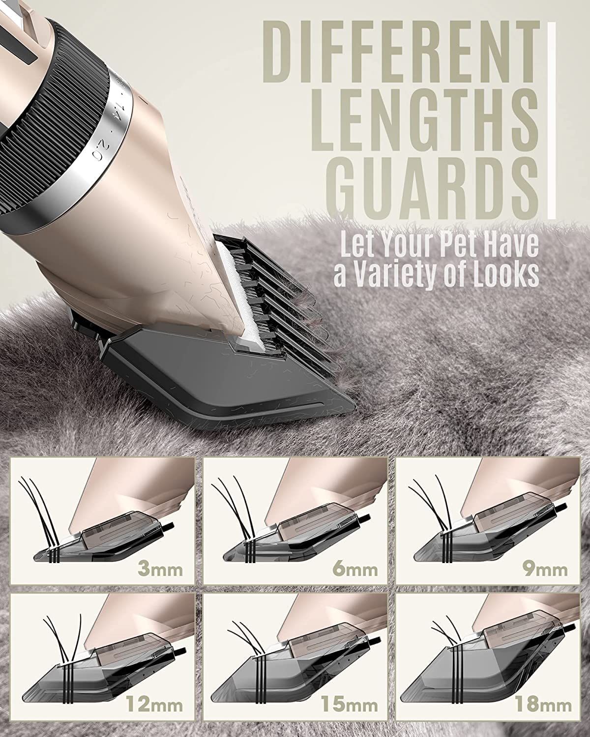 Cordless Pet Grooming Clippers