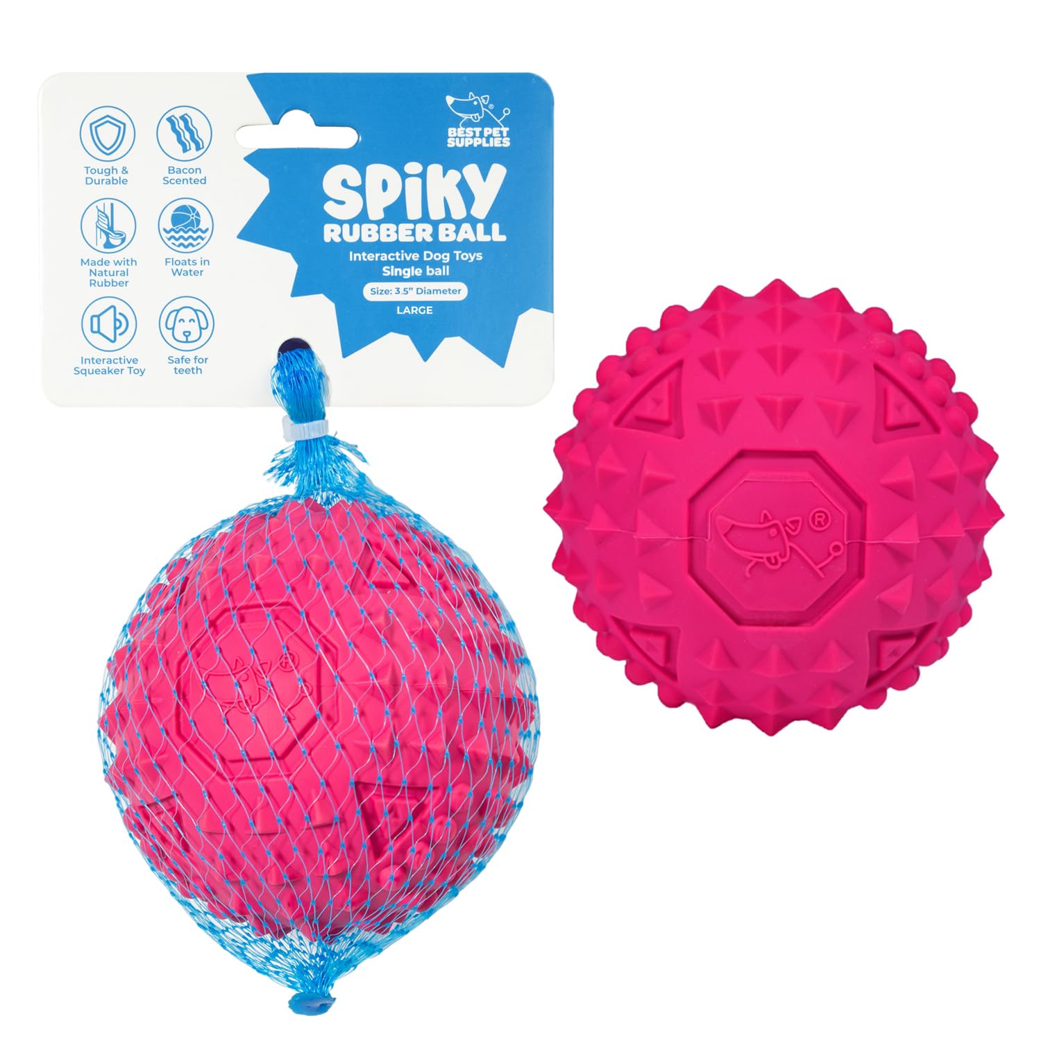 Squeaky Fabric Dog Toy