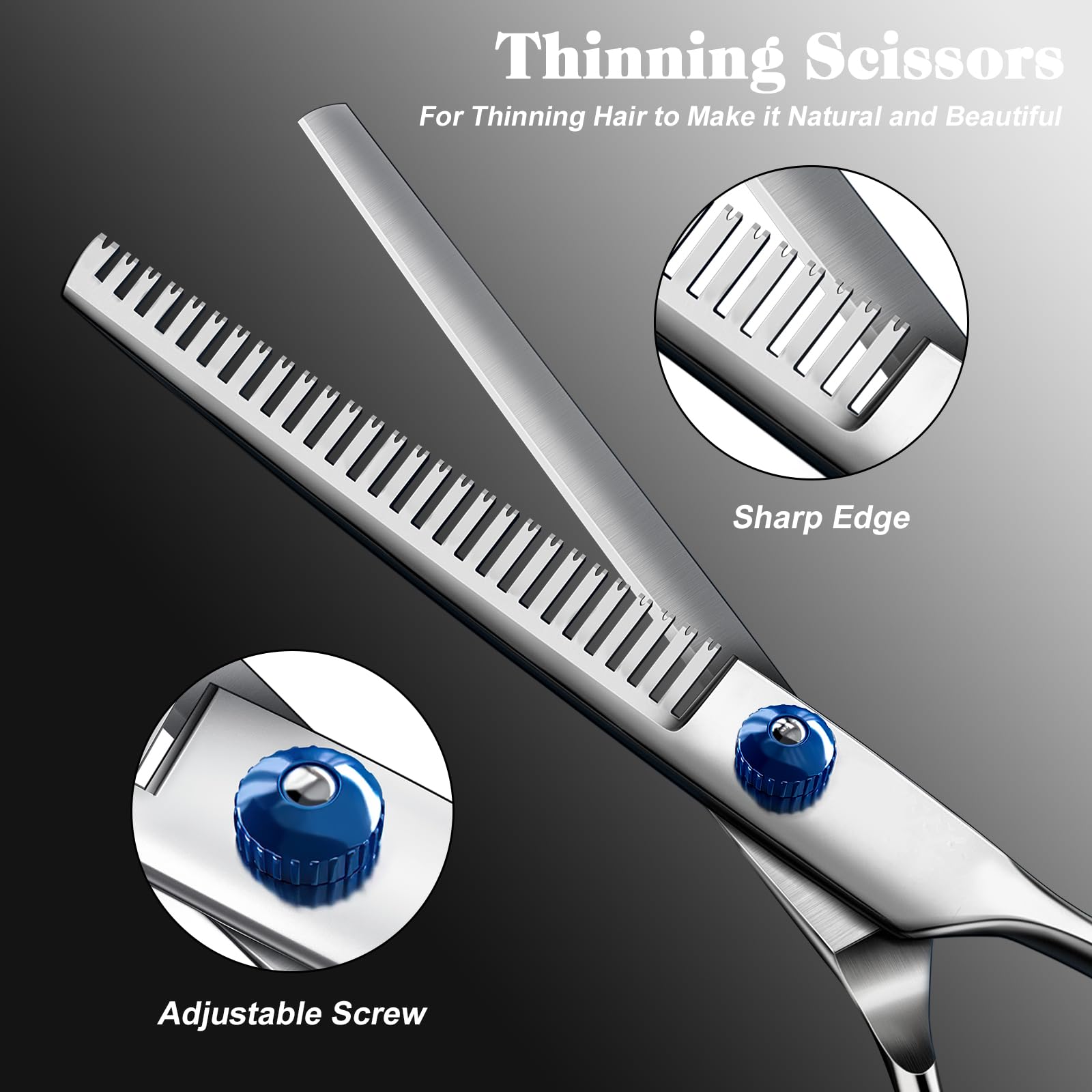 4-in-1 Pet Grooming Scissors Kit