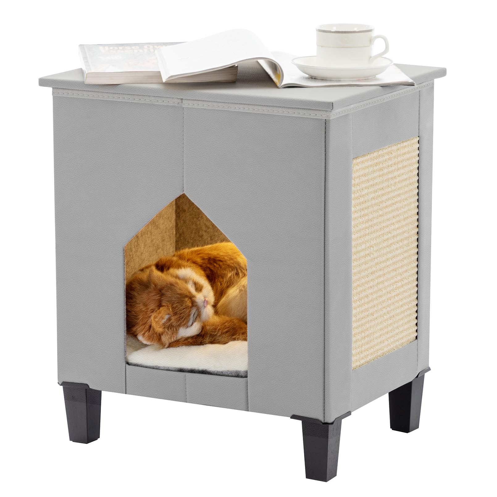 Cat Condo Side Table House