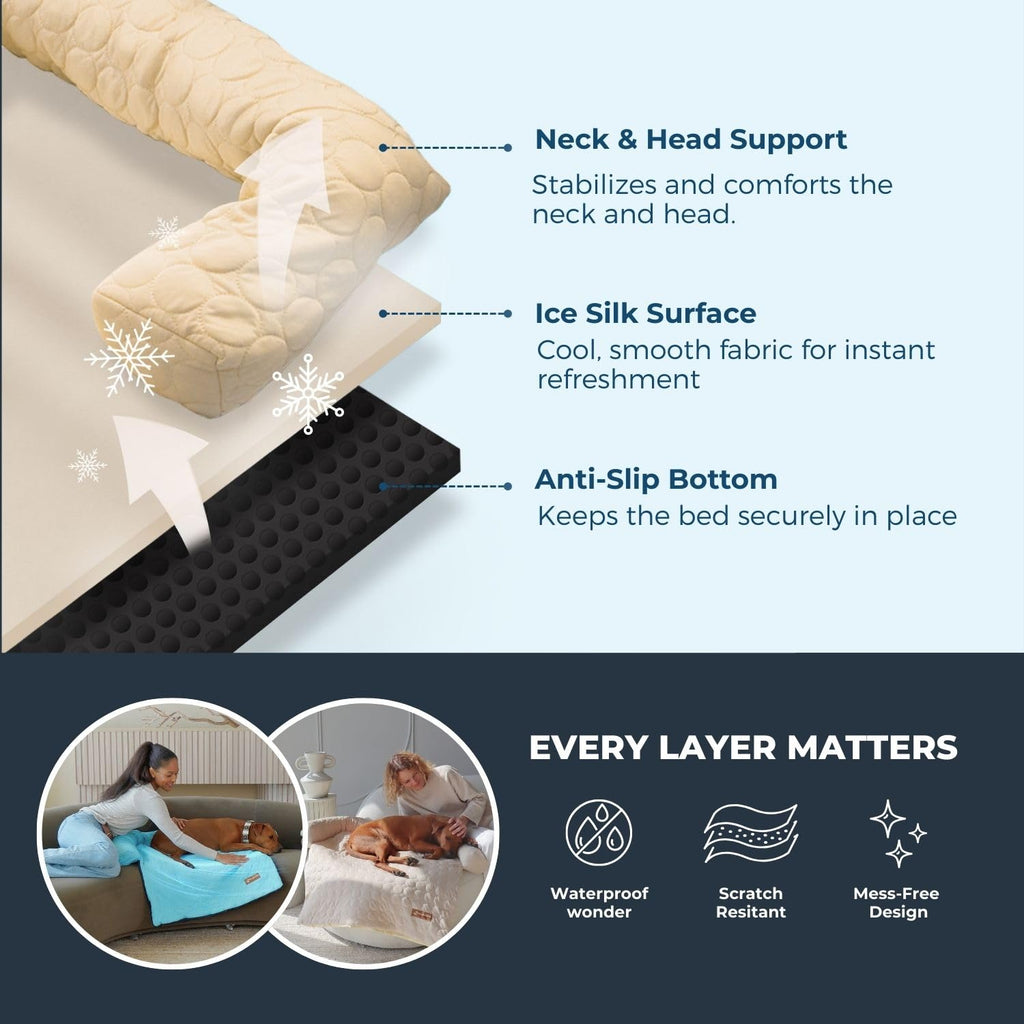 Cooling Dog Bed Cover