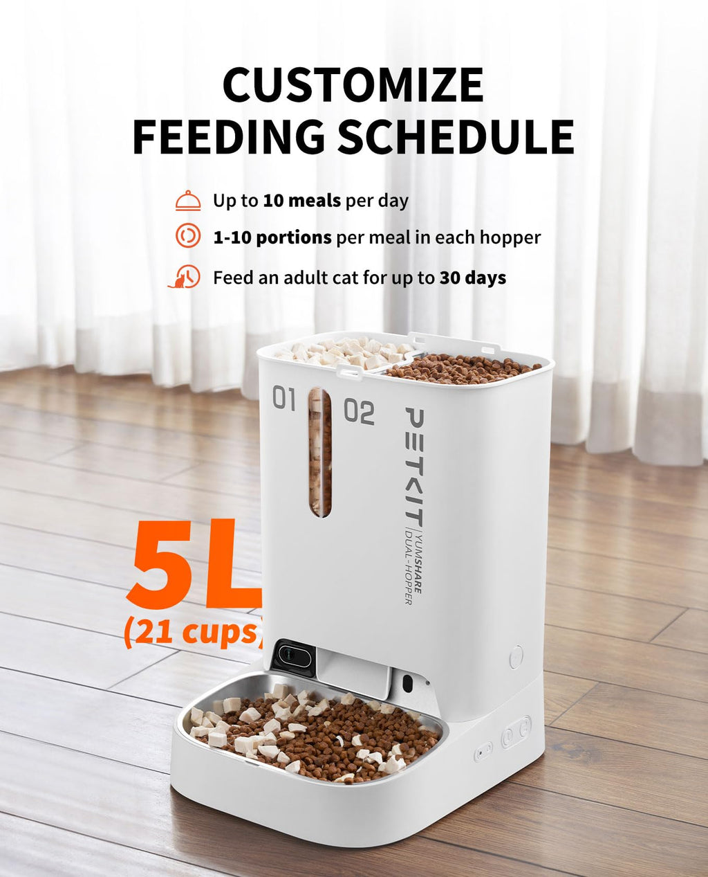 Smart Pet Feeder with Camera