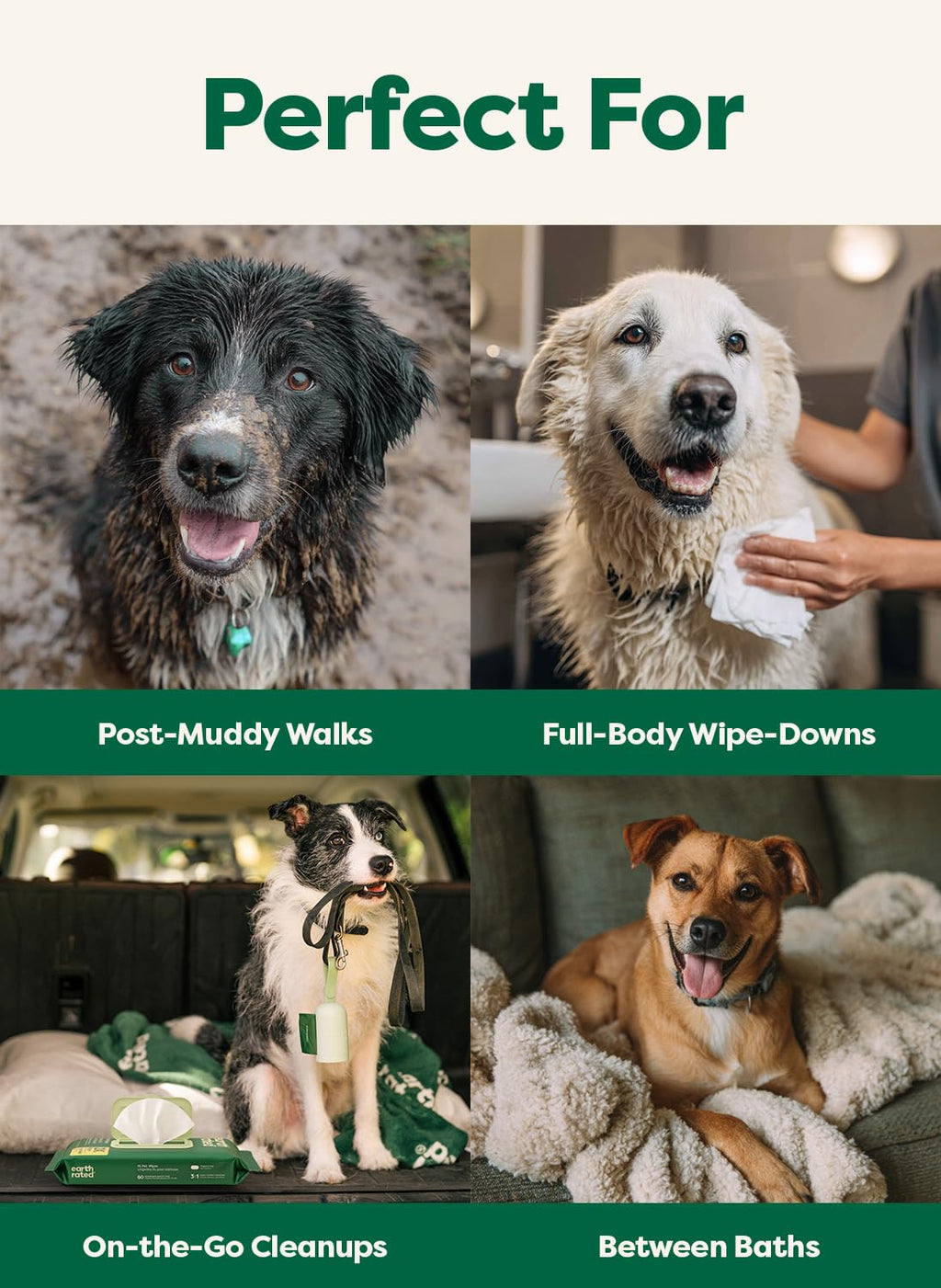 Hypoallergenic Pet Cleaning Wipes