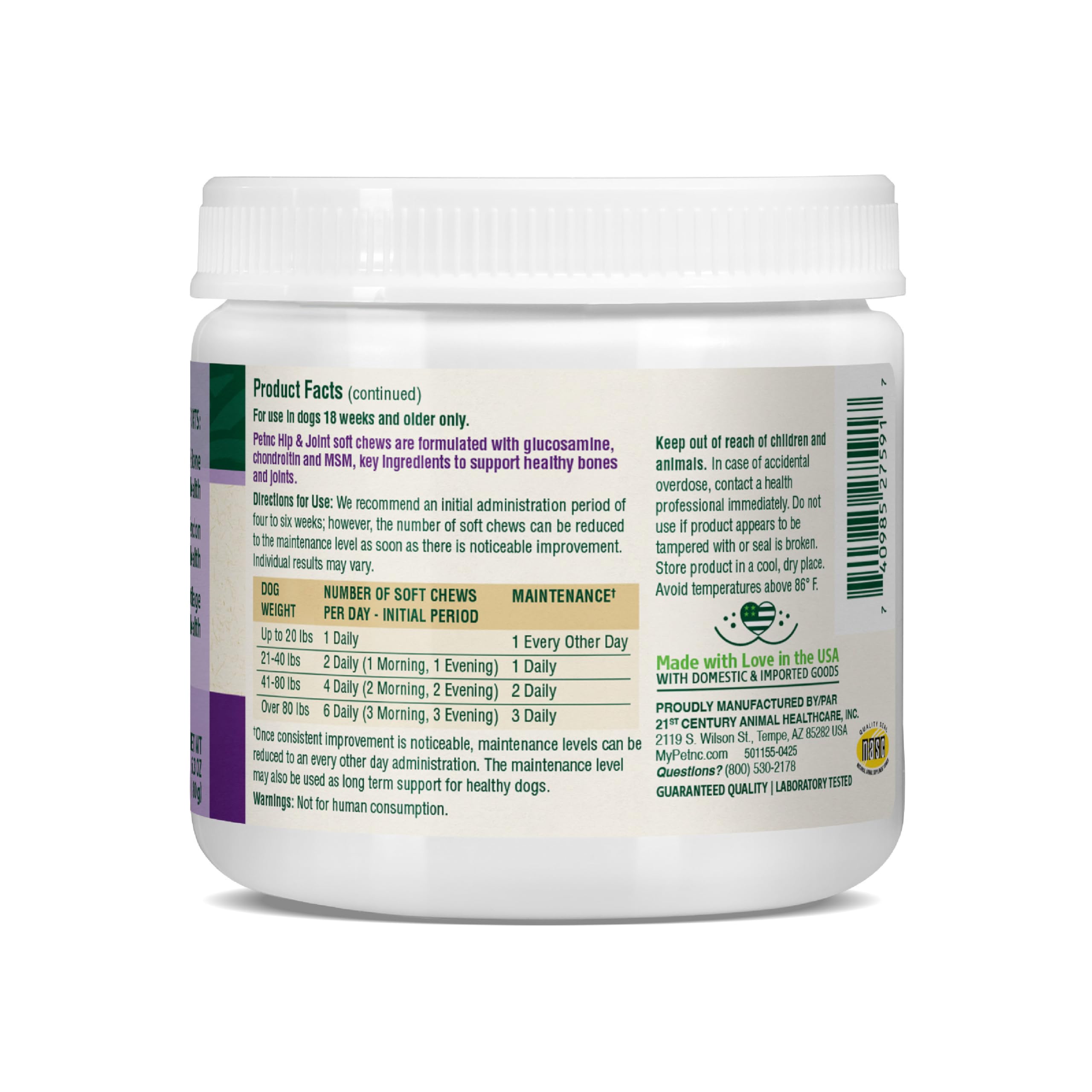 Hip & Joint Support Dog Chews