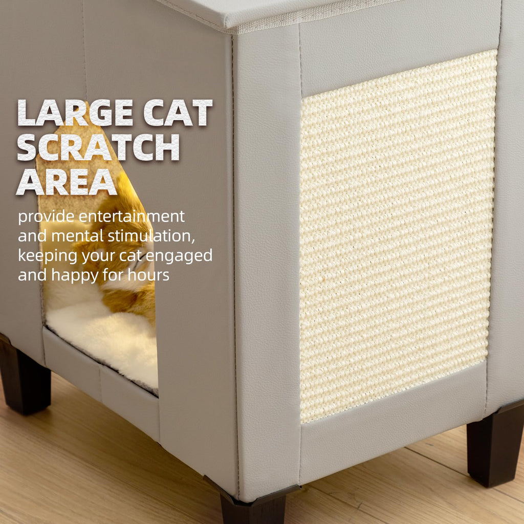 Cat Condo Side Table House
