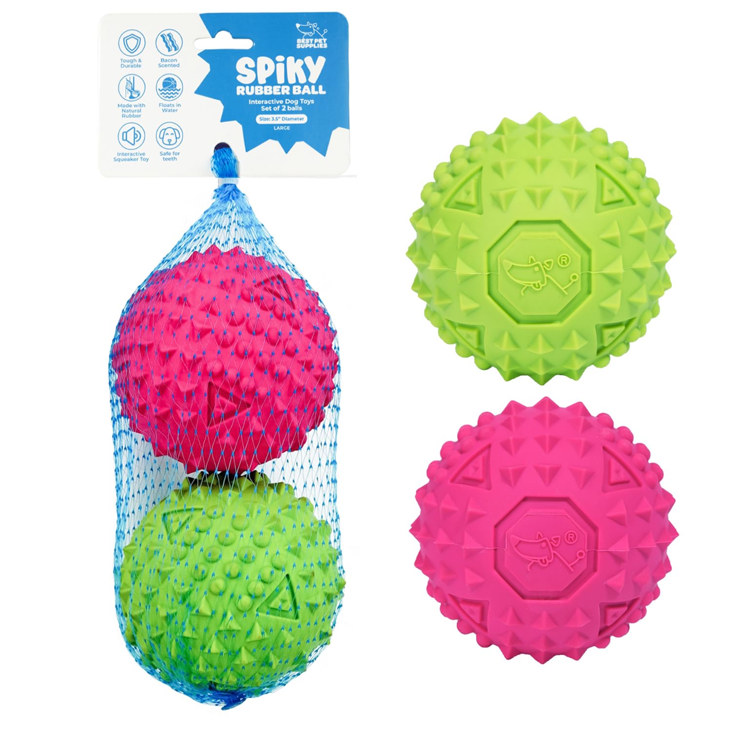 Squeaky Fabric Dog Toy
