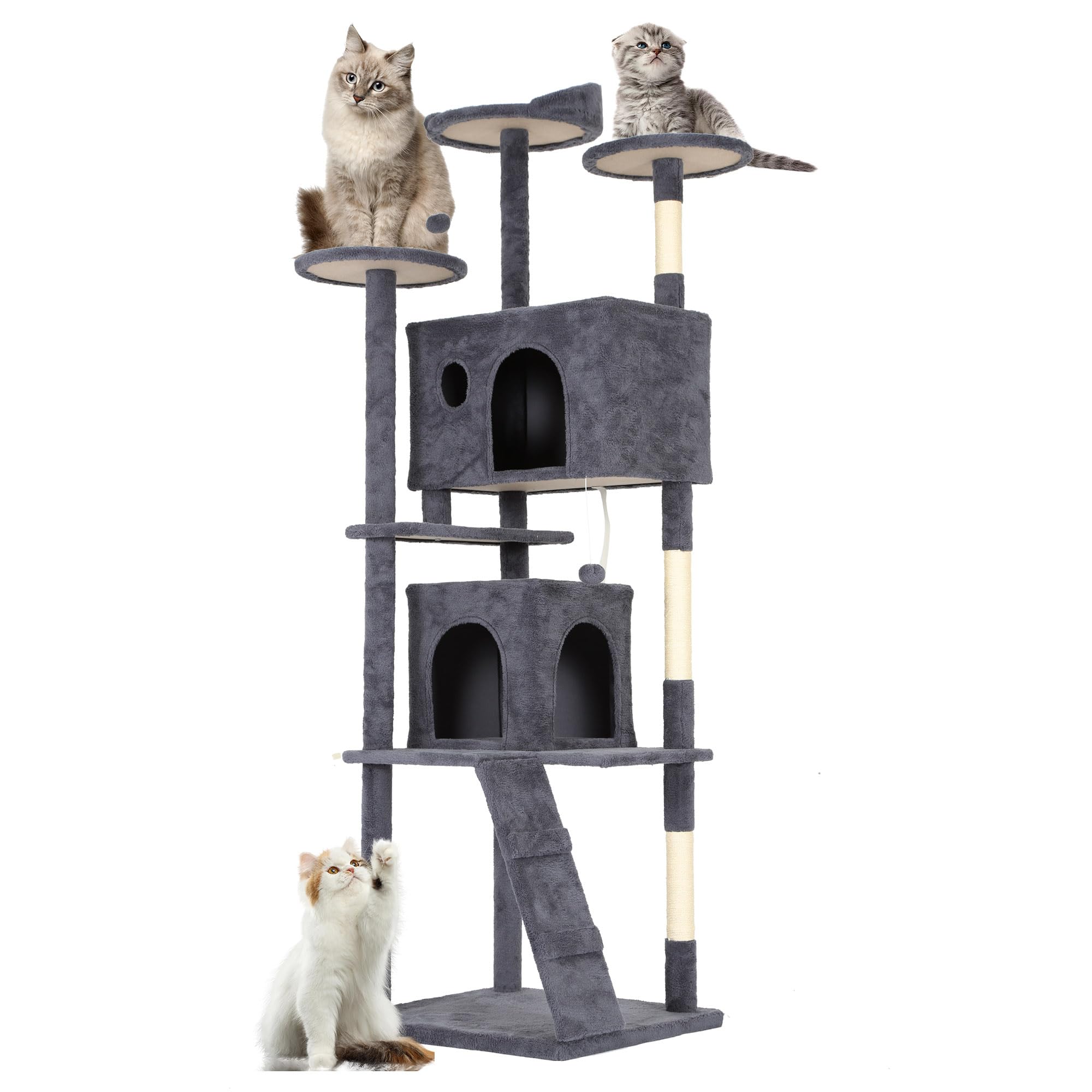 Multi-Level Cat Tree Tower
