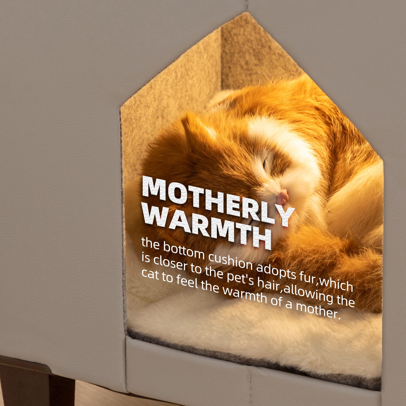 Cat Condo Side Table House