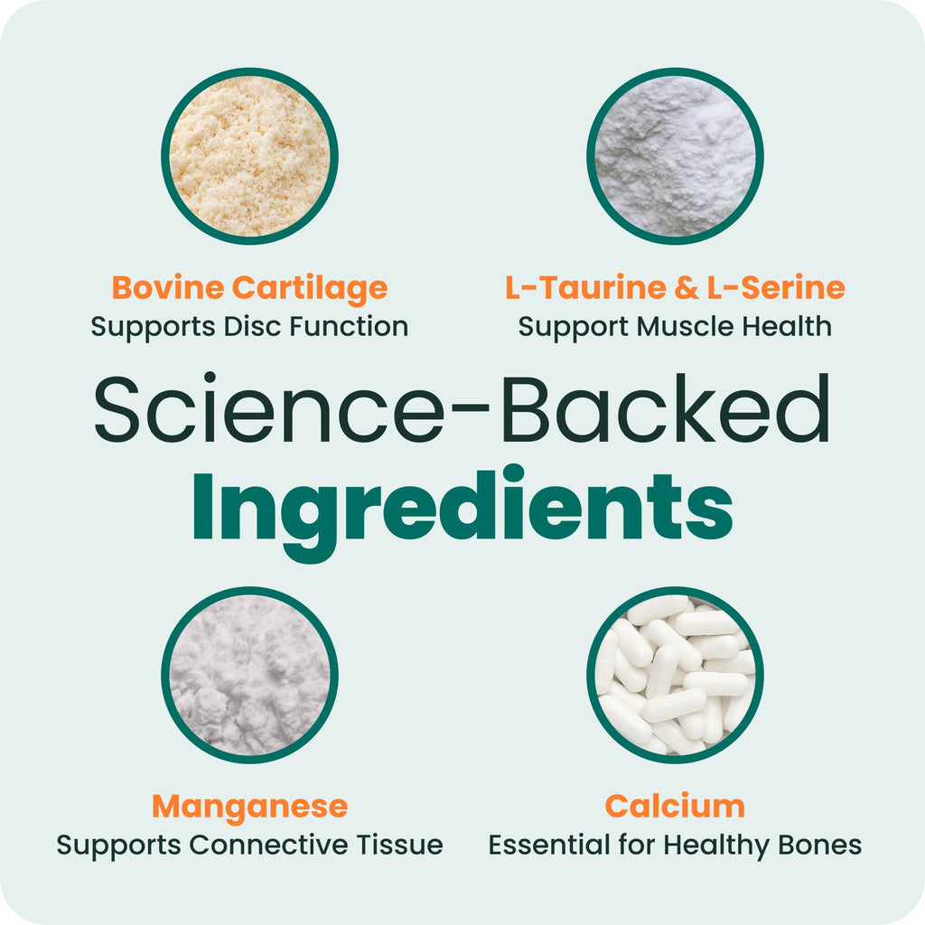 Spine & Disc Support Capsules for Dogs