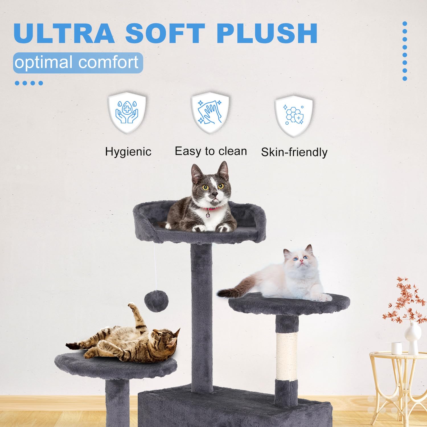 Multi-Level Cat Tree Tower