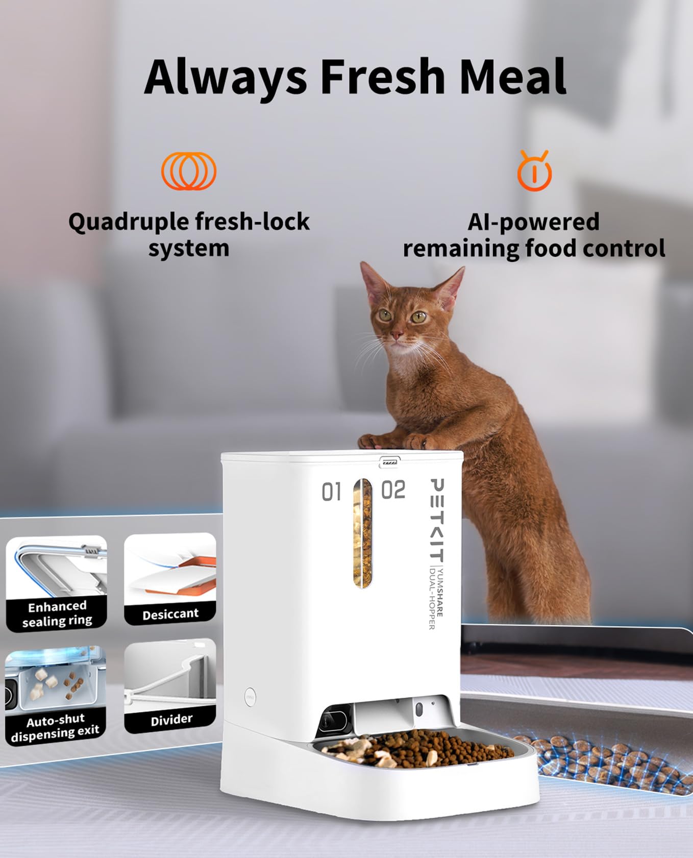 Smart Pet Feeder with Camera