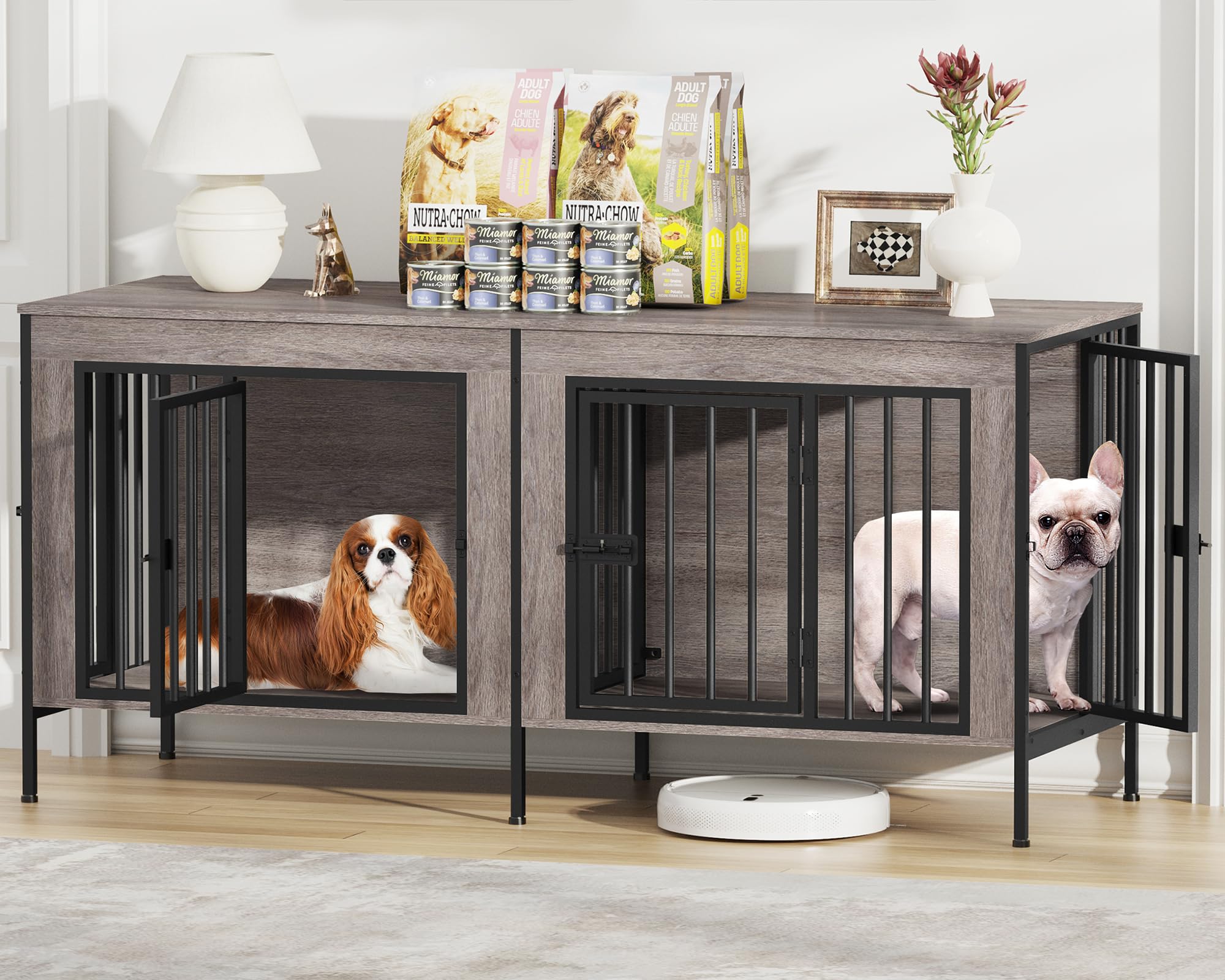 Single & Double Dog Crate Furniture