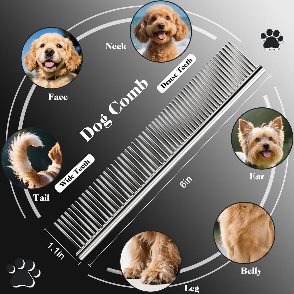 4-in-1 Pet Grooming Scissors Kit