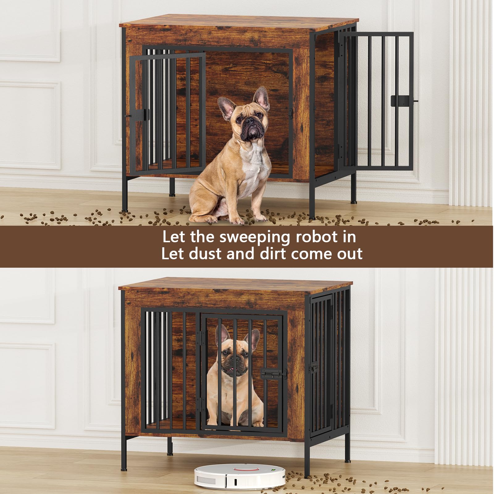 Single & Double Dog Crate Furniture