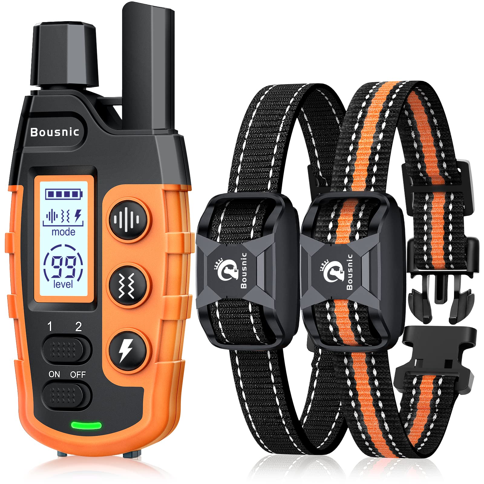 Remote Dog Training Collar Set (2 Dogs)