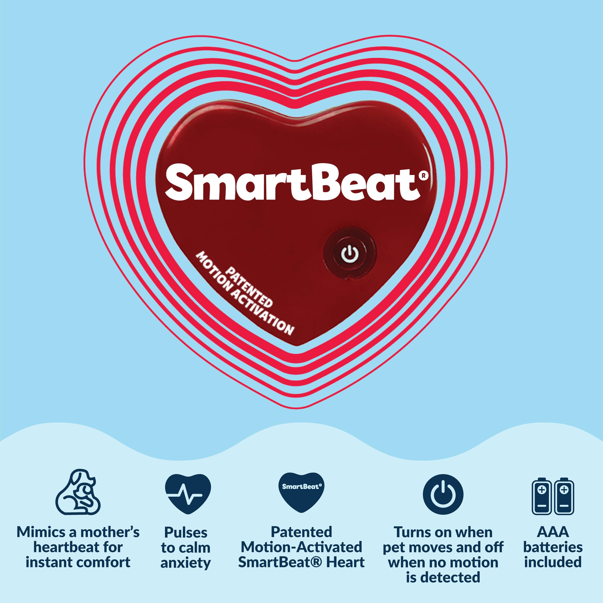 Heartbeat Calming Dog Toy
