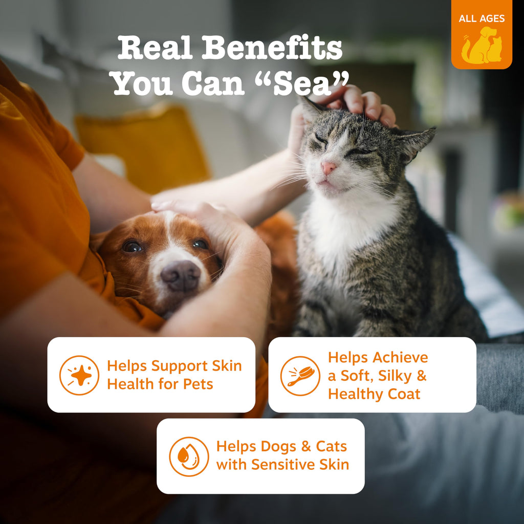 Omega-3 Salmon & Pollock Oil for Pets
