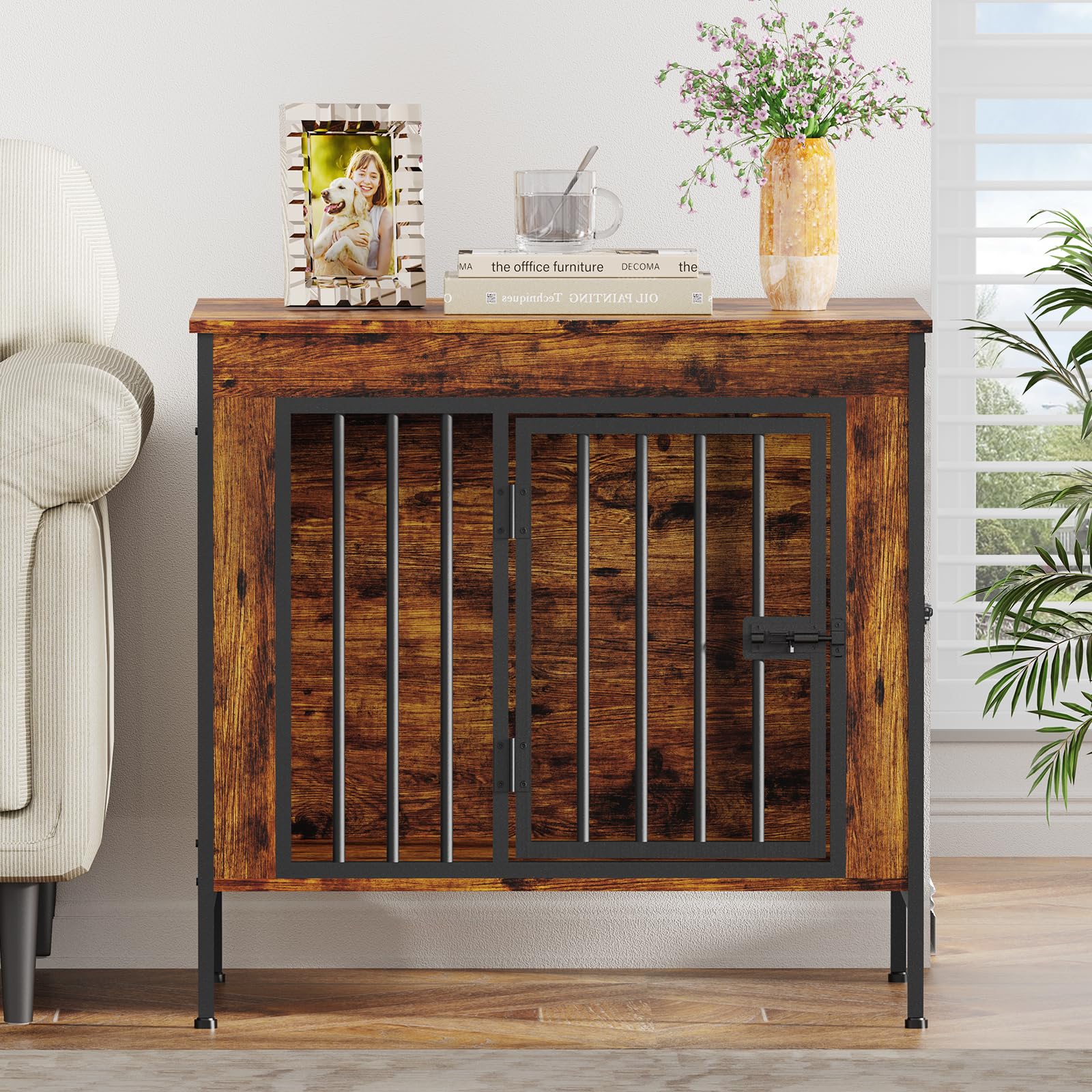 Single & Double Dog Crate Furniture